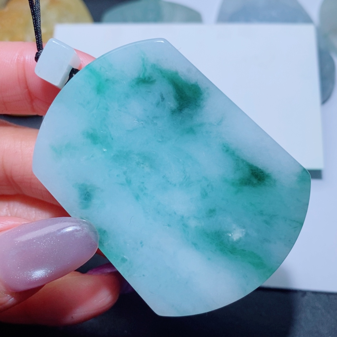 定制翡翠未镶嵌定制毛货翡翠挂件