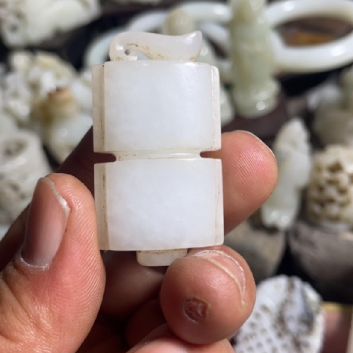 【闪购商品】和田玉吊坠(不含链)未镶嵌大**哥