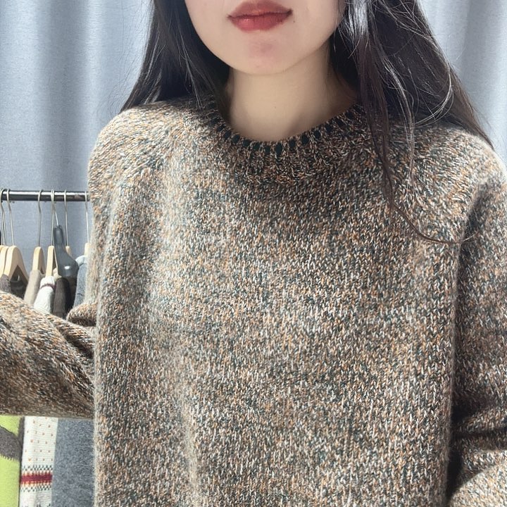 花纱手工穿线领口