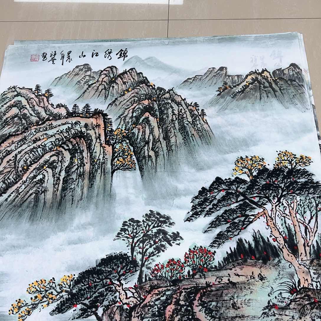国画精品国画作品