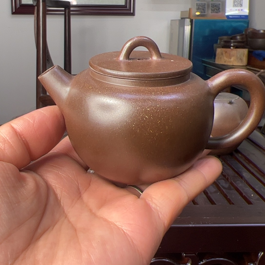 贵台龙窑柴烧茶壶45