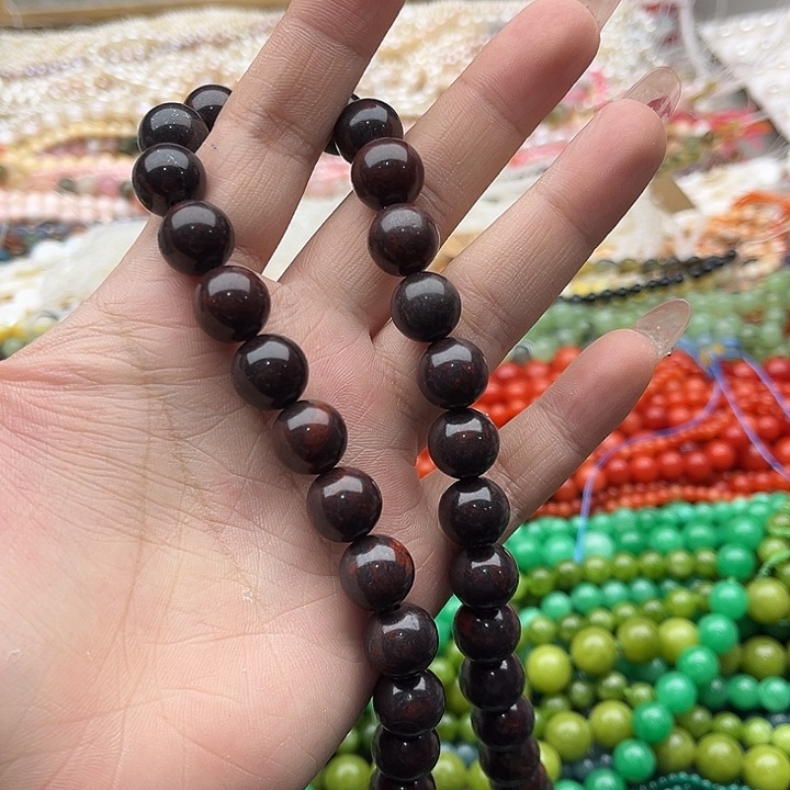 玛瑙/玉髓珠宝半成品未镶嵌12mm左右红伊丁珠