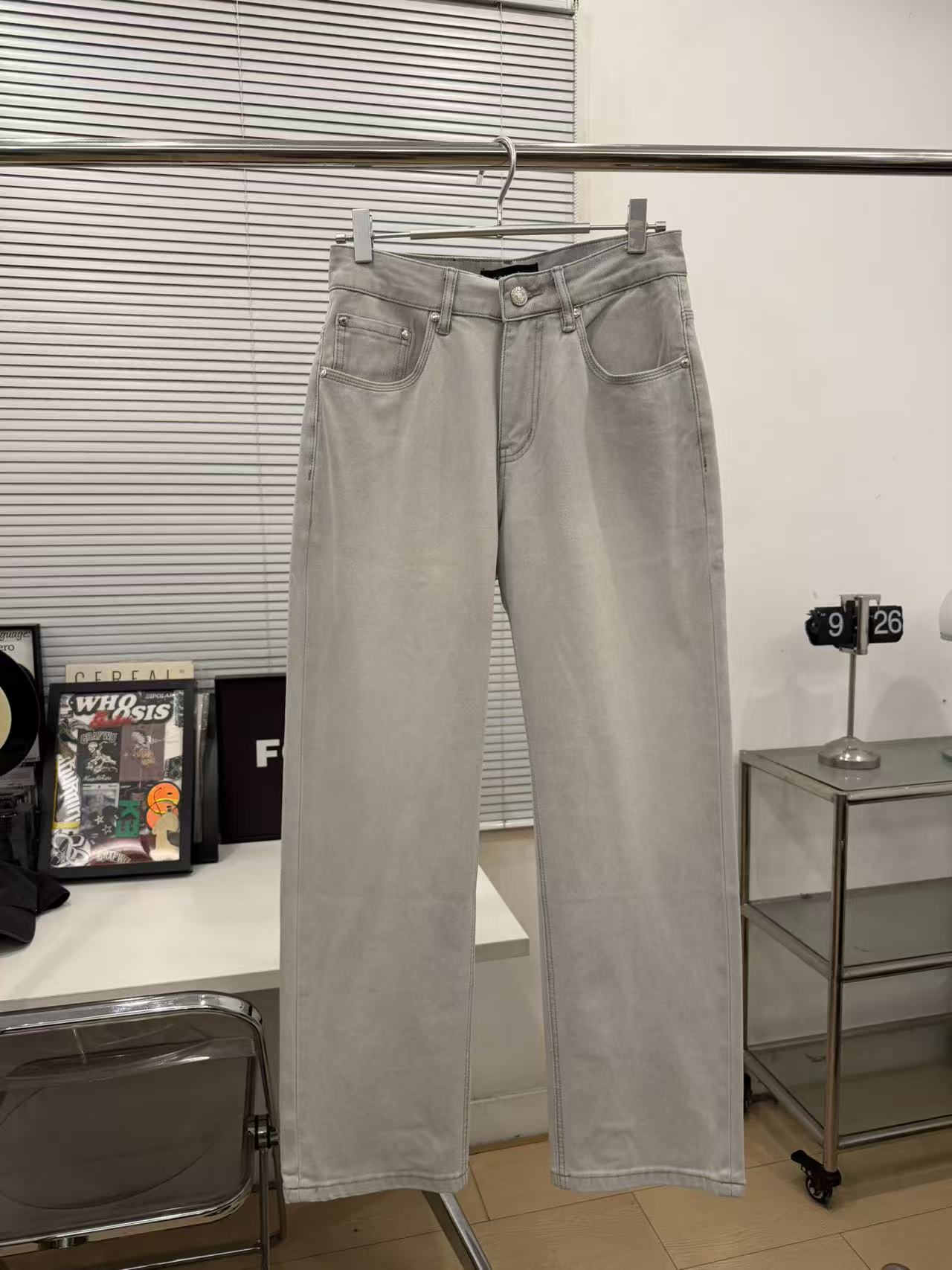 质感和舒适度拉满！某保189！老钱风意式阿尔法四面弹牛仔裤男女