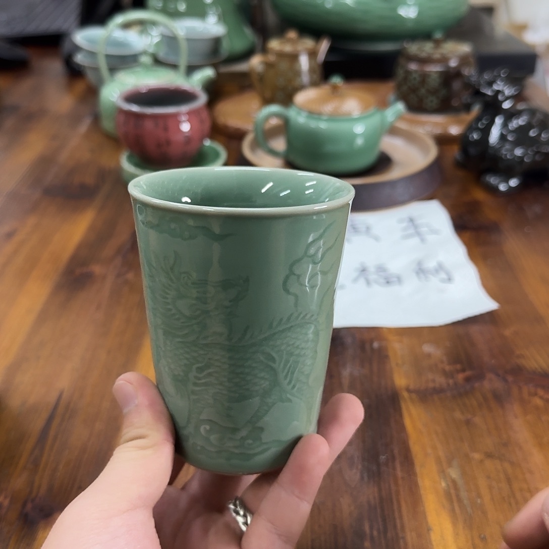 小仲青瓷茶器微瑕7230