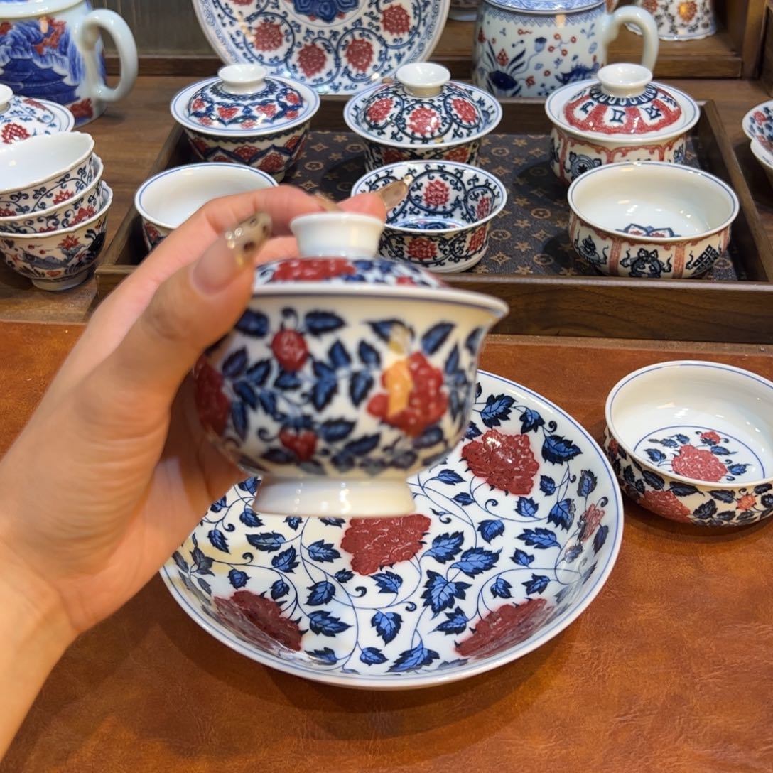 景德镇陶瓷手工手绘