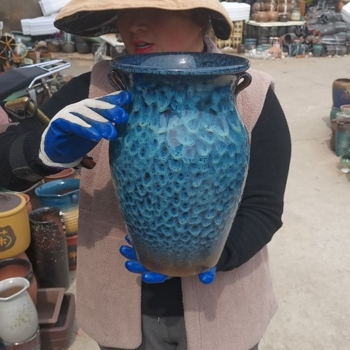 红陶口20高32瑕疵