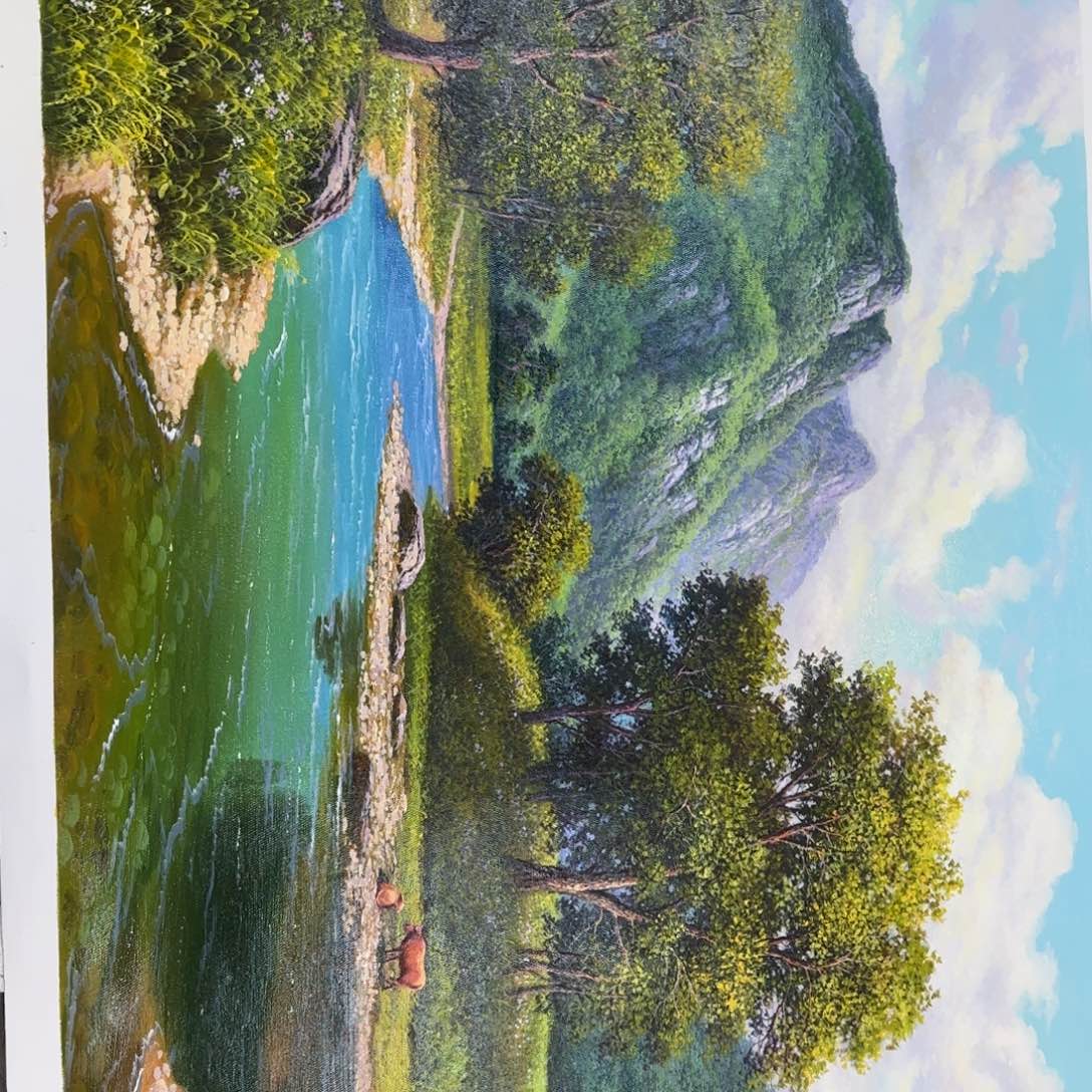 油画好的我真的好喜欢这个节目的哦我们