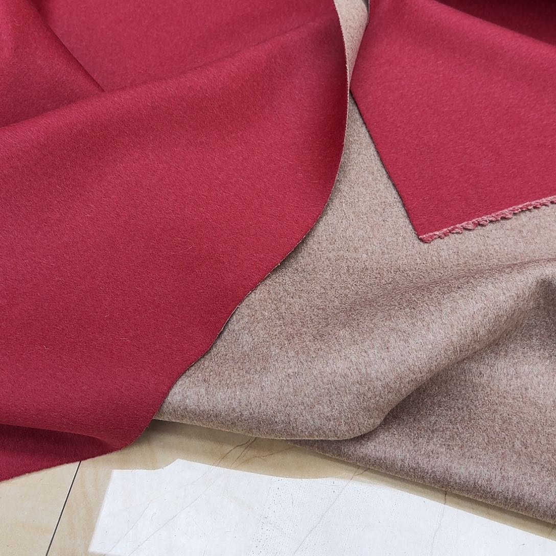 混纺双面羊绒面料2米