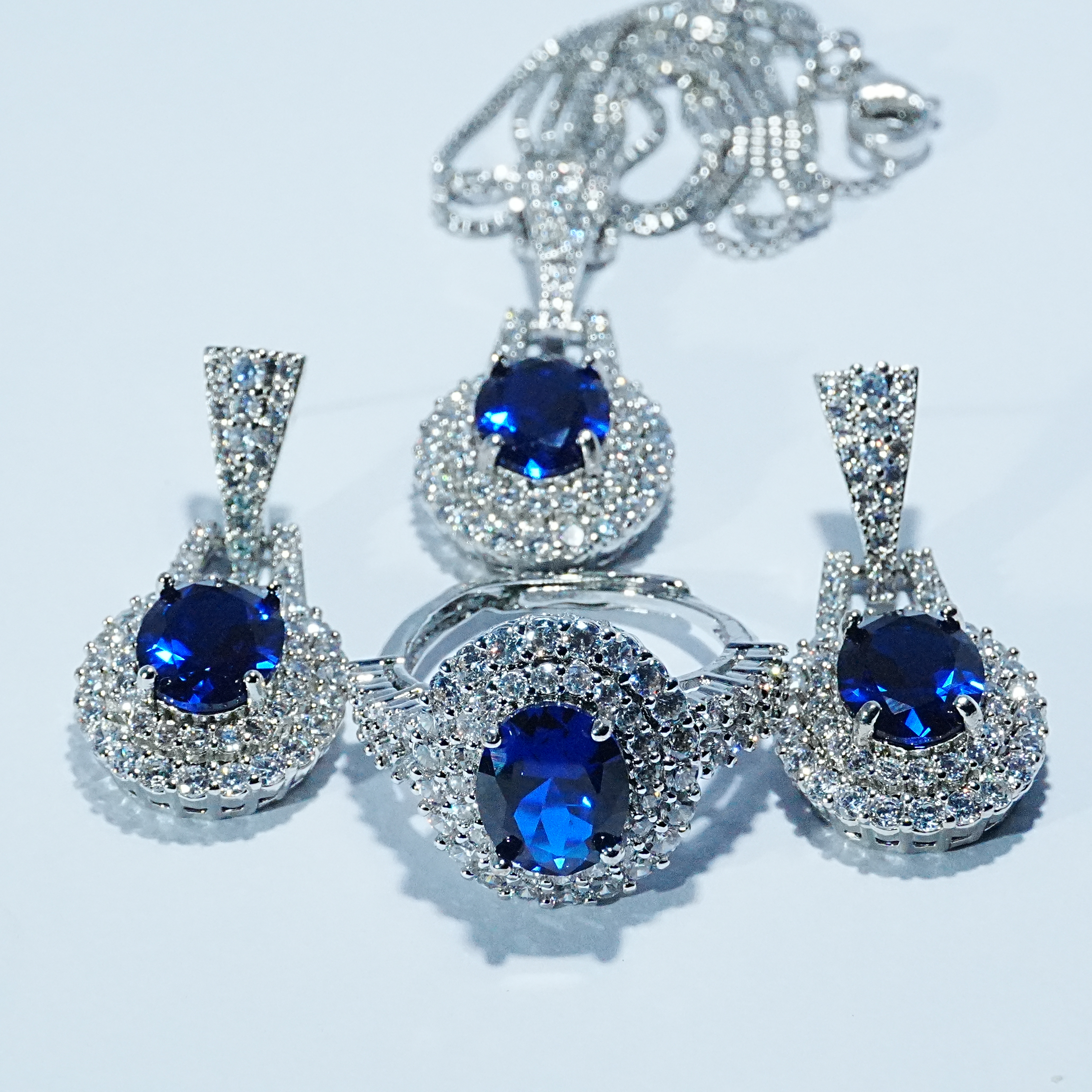 矿区高定-典藏轻奢-蓝宝石-套装-913