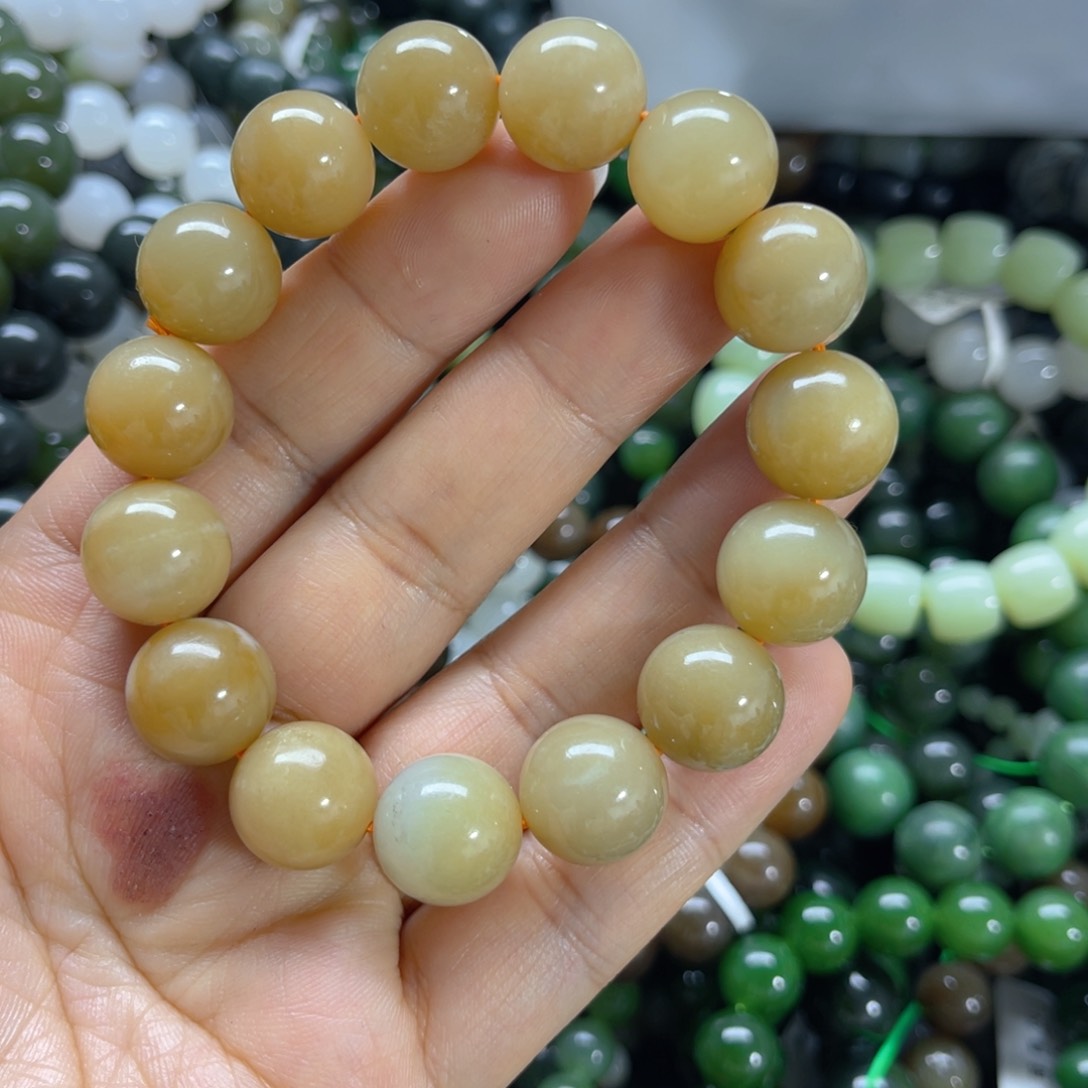 未镶嵌手串和田玉