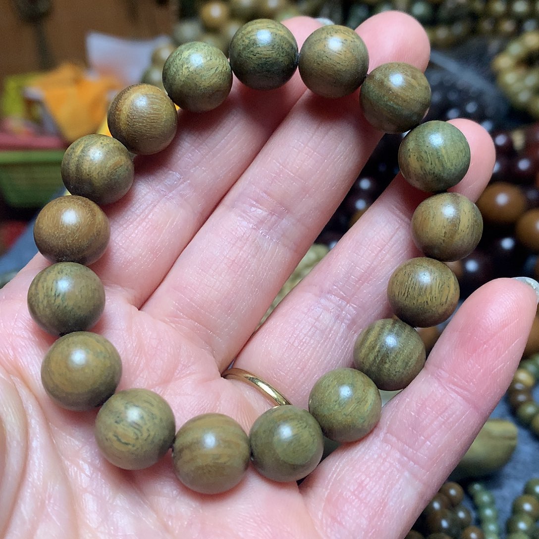 维腊木（绿檀）手串/手链之*