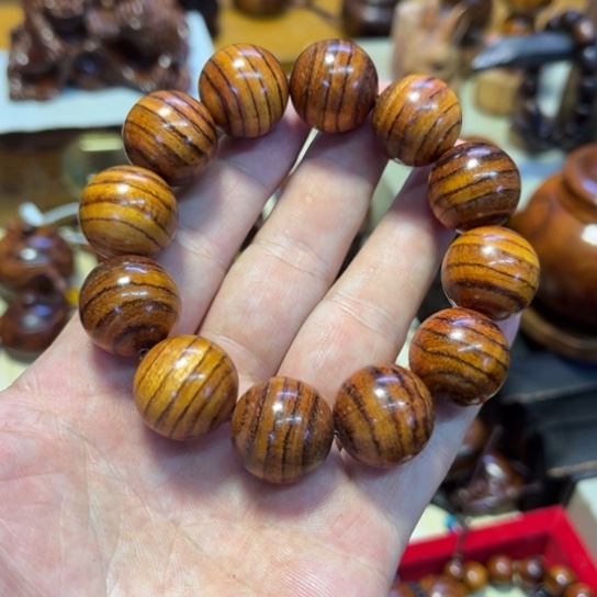 黄花梨/降香黄檀手串/手链黄花梨