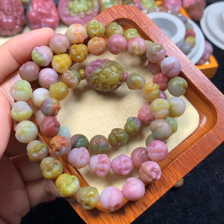 玛瑙/玉髓手链未镶嵌悠**在