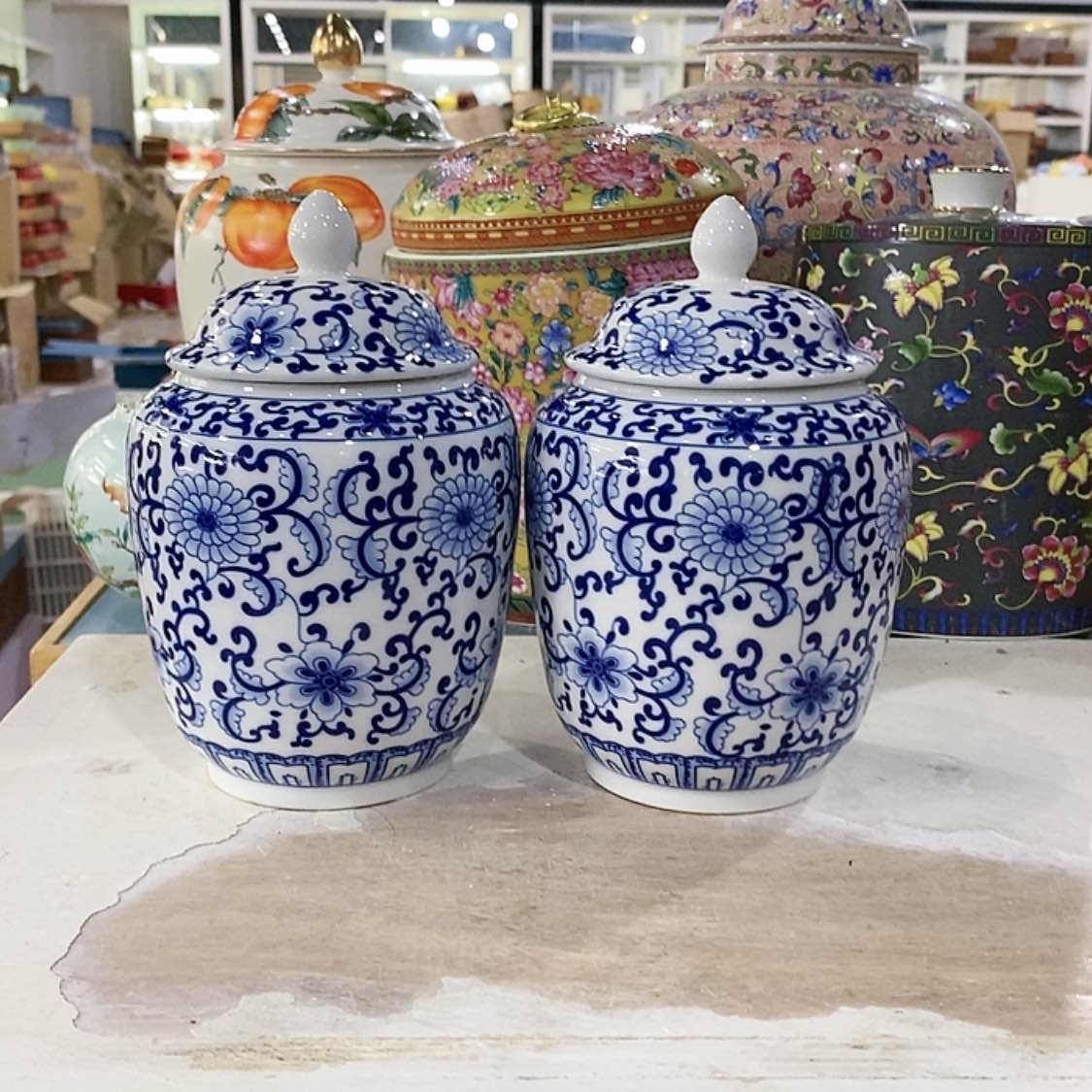 【闪购商品】罐茶叶罐陶瓷陶瓷罐