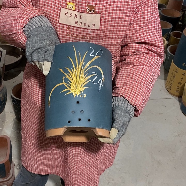 紫砂花盆紫砂花盆