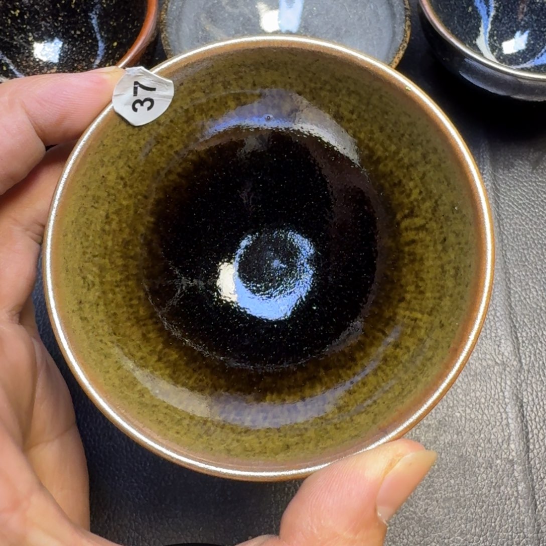 摆件古时茶器建窑建盏37