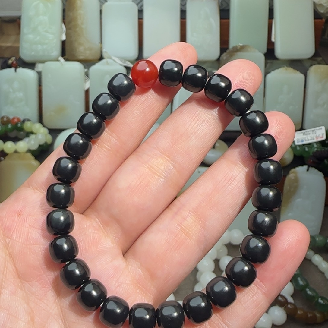 和田玉手链未镶嵌