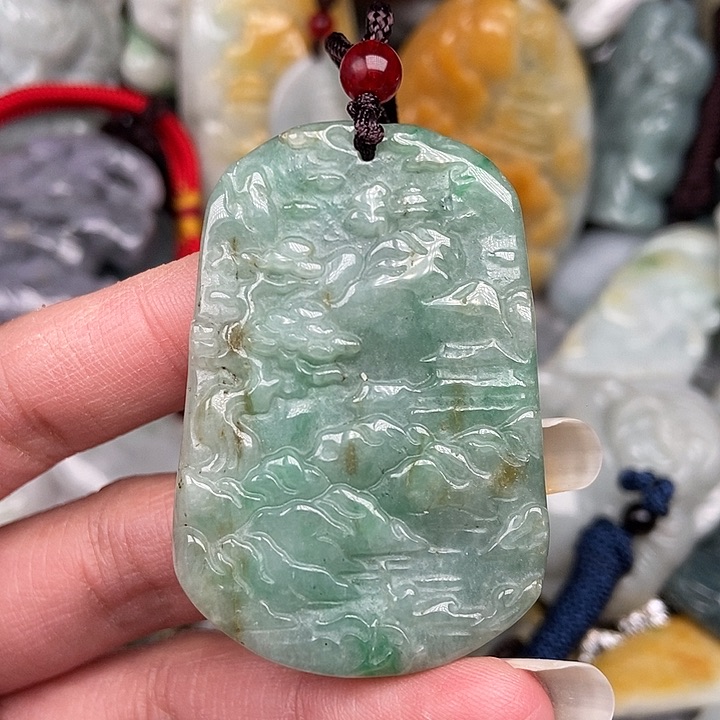 颈饰未镶嵌翡翠翡翠