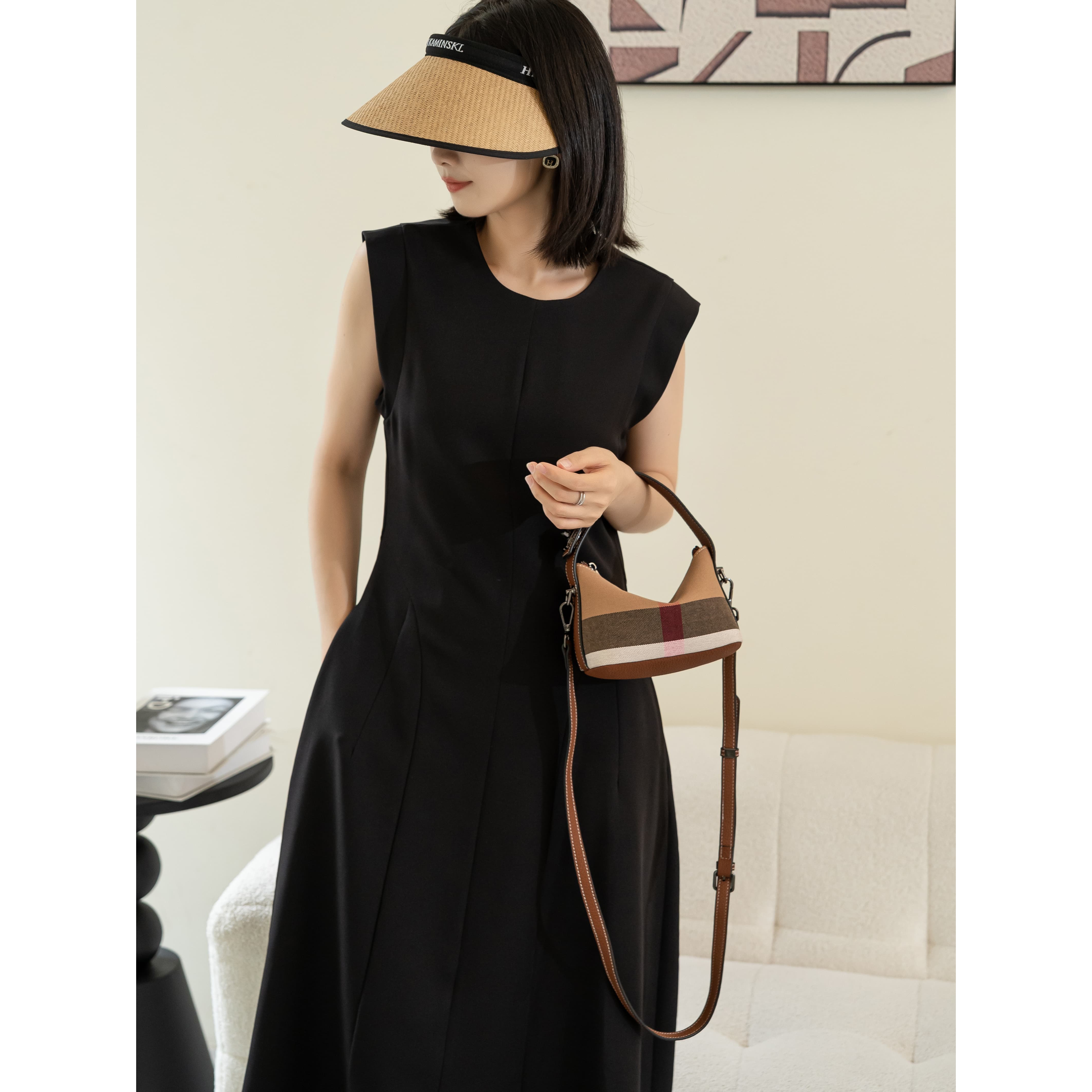 【05】经典休闲百搭复古时尚手提斜跨单肩设计师设计新款秋冬小包