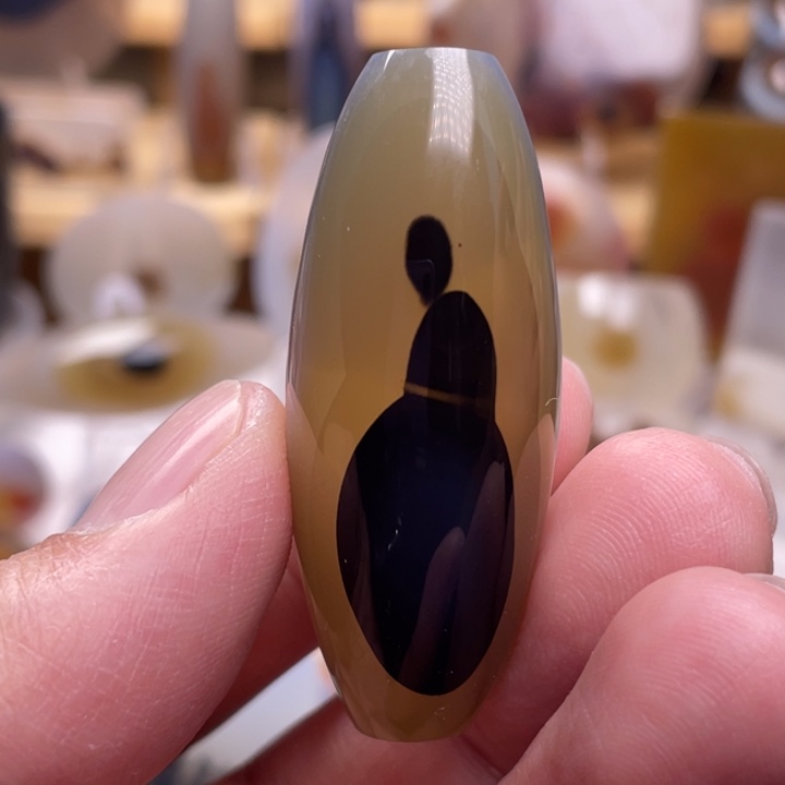 玛瑙/玉髓未镶嵌吊坠(不含链)