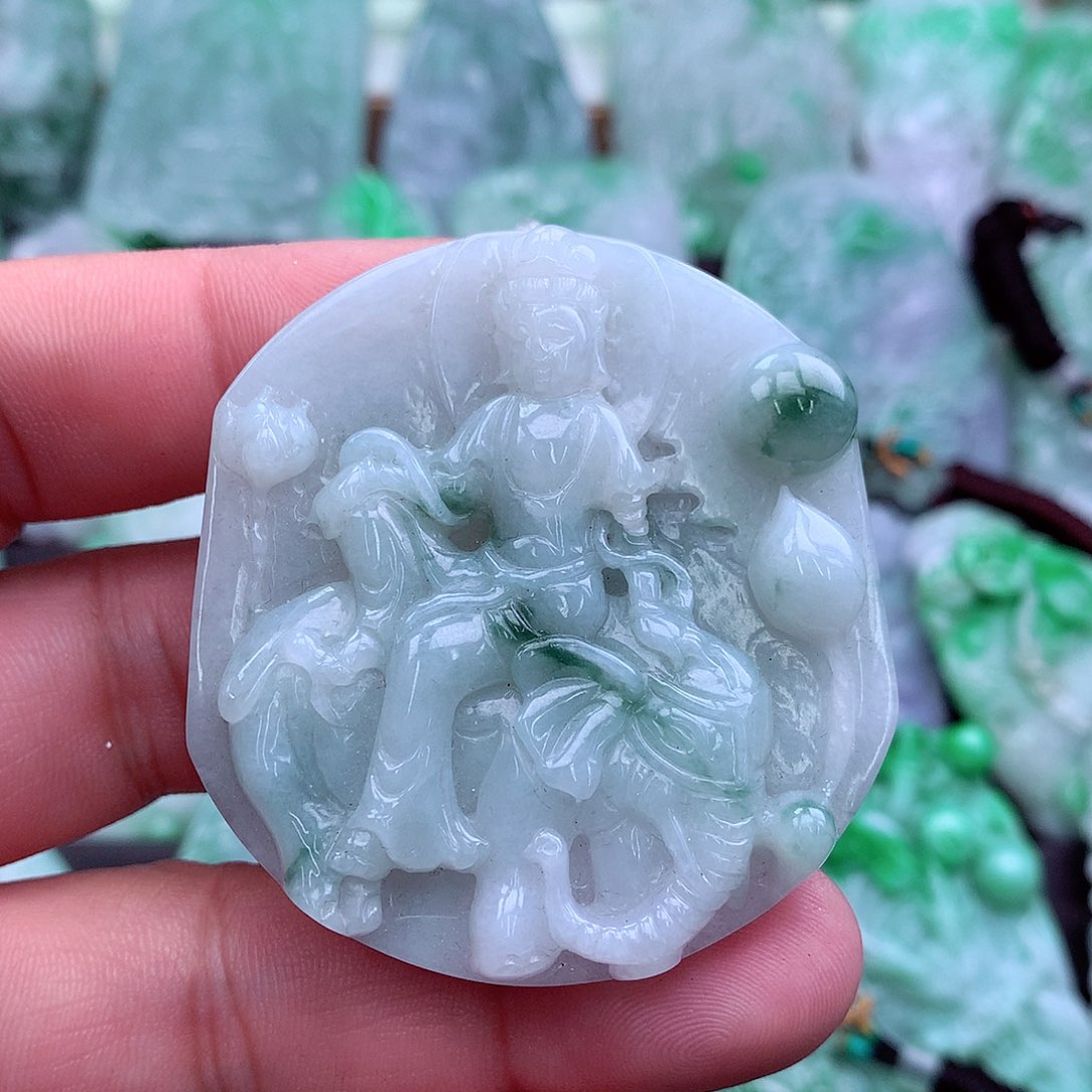 翡翠吊坠(不含链)未镶嵌