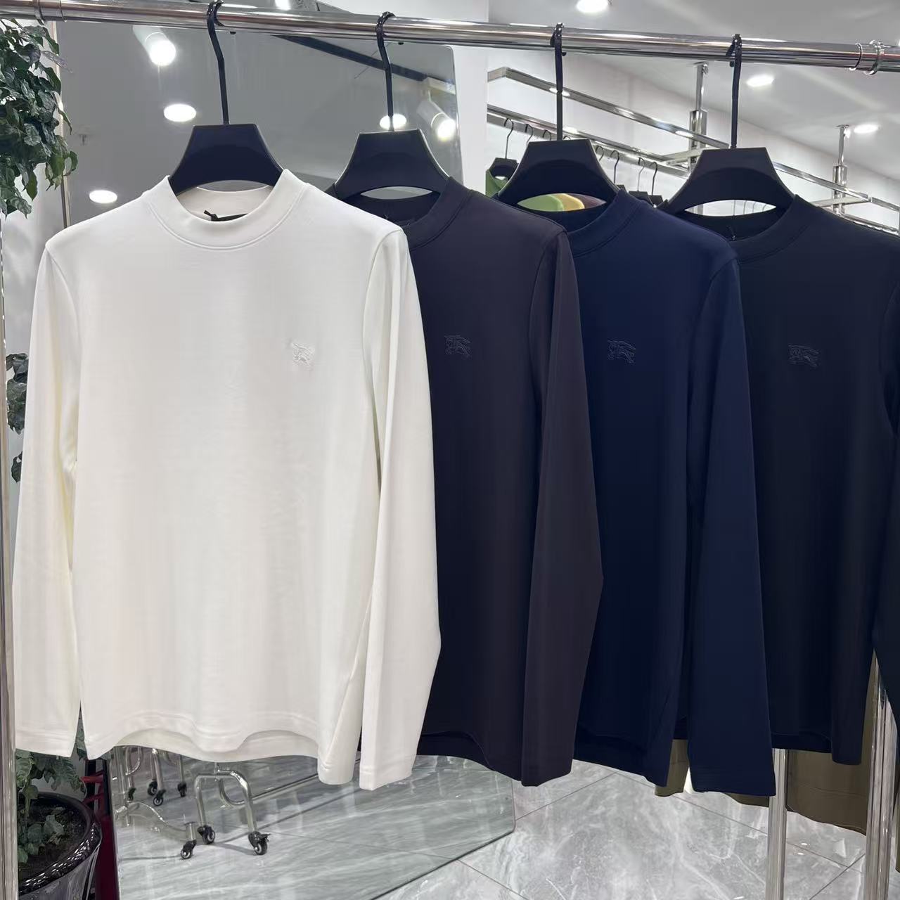 爵派尔｜轻奢高克重男士圆领长袖打底260