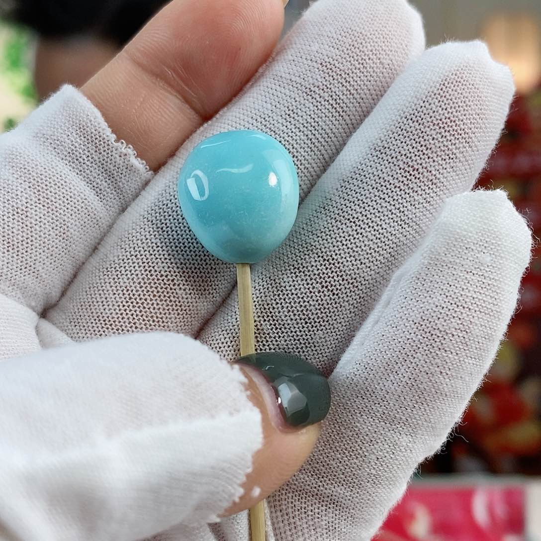 绿松石珠宝奇石未镶嵌