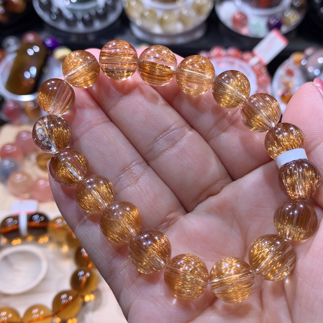 未镶嵌水晶手链铜顺发11.6mm