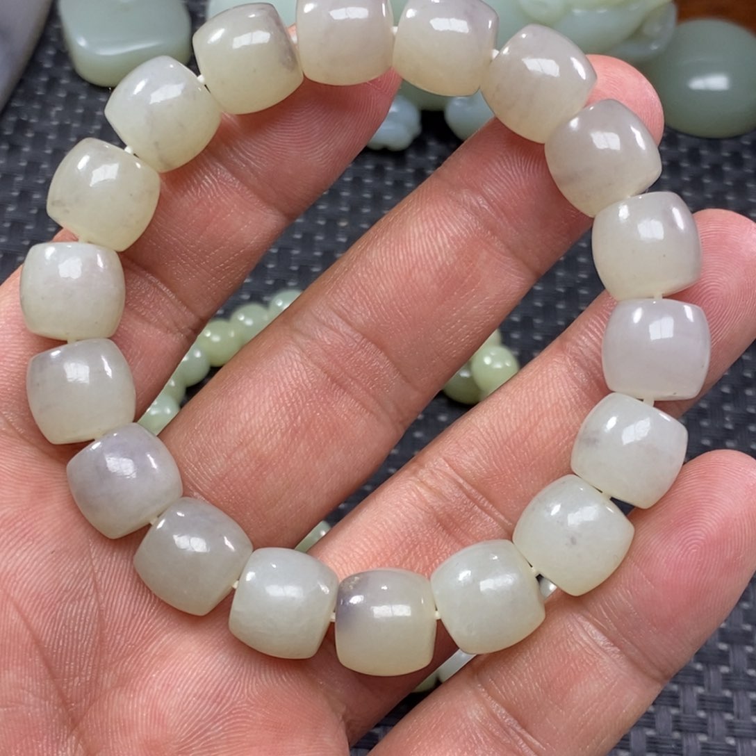 和田玉手链未镶嵌