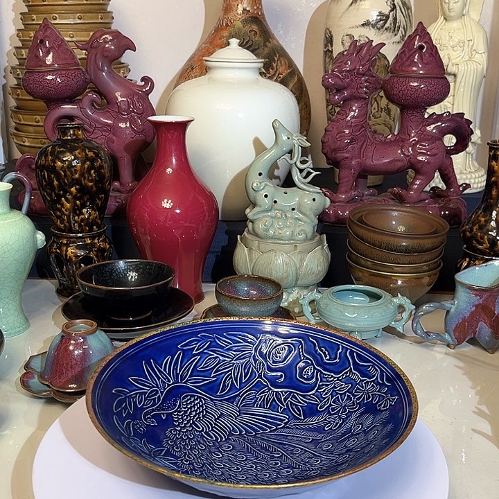 瓷片摆件摆件摆件