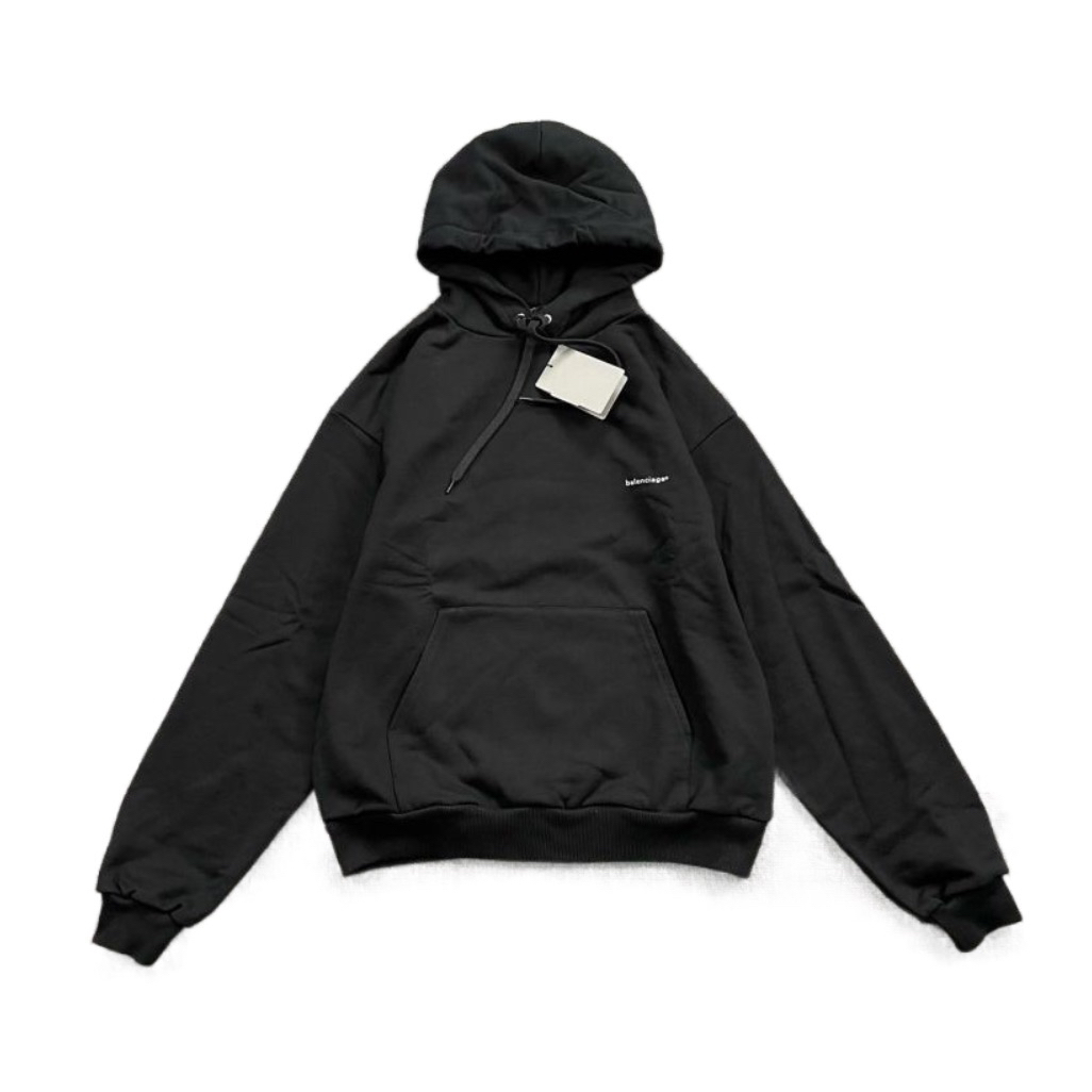 未使用 Balenciaga/巴黎世家 jp1210 小logo帽衫 XS 121600