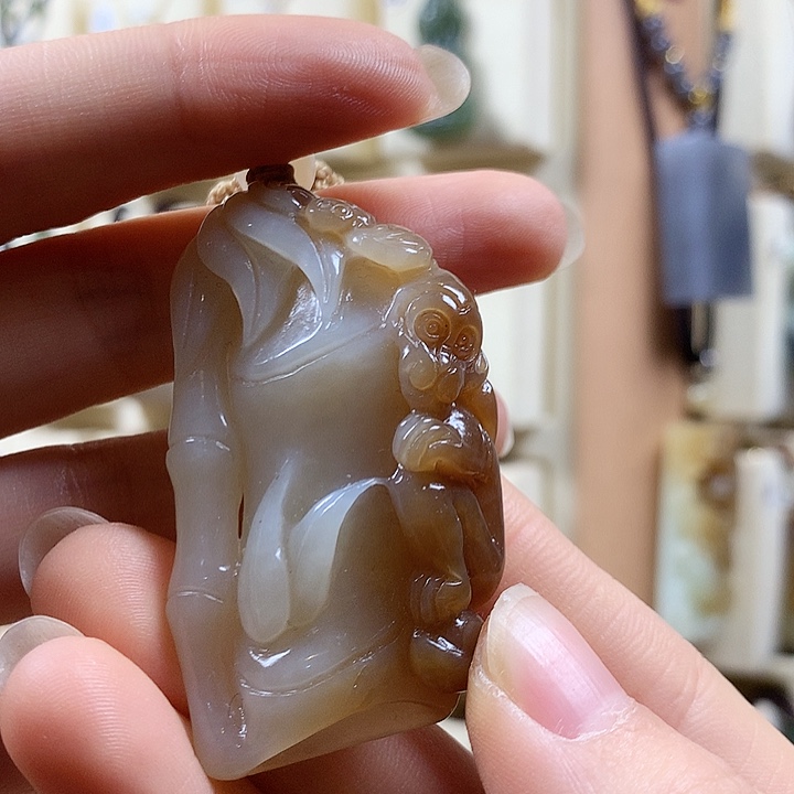 未镶嵌颈饰玛瑙/玉髓新**启