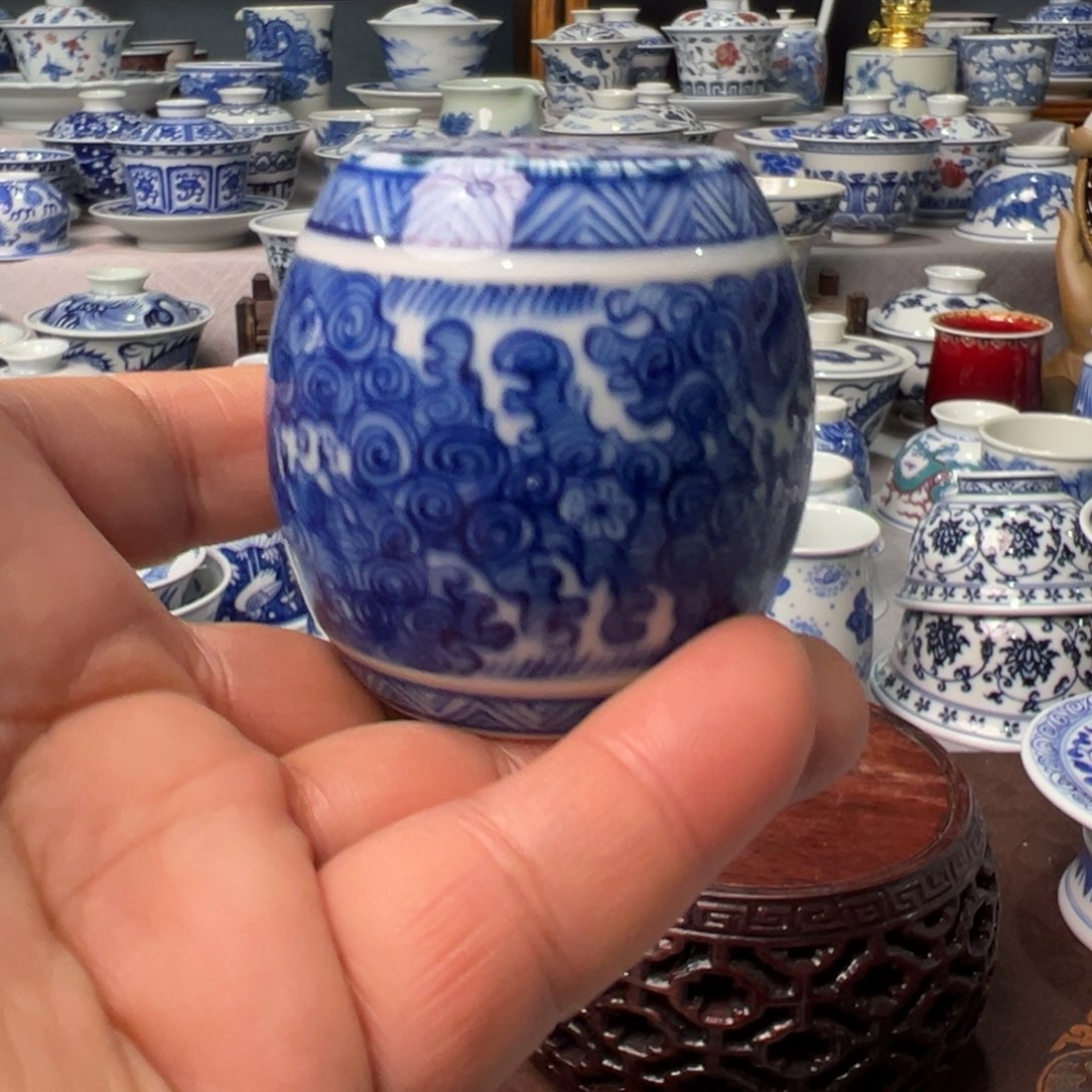 摆件景德镇青花陶瓷