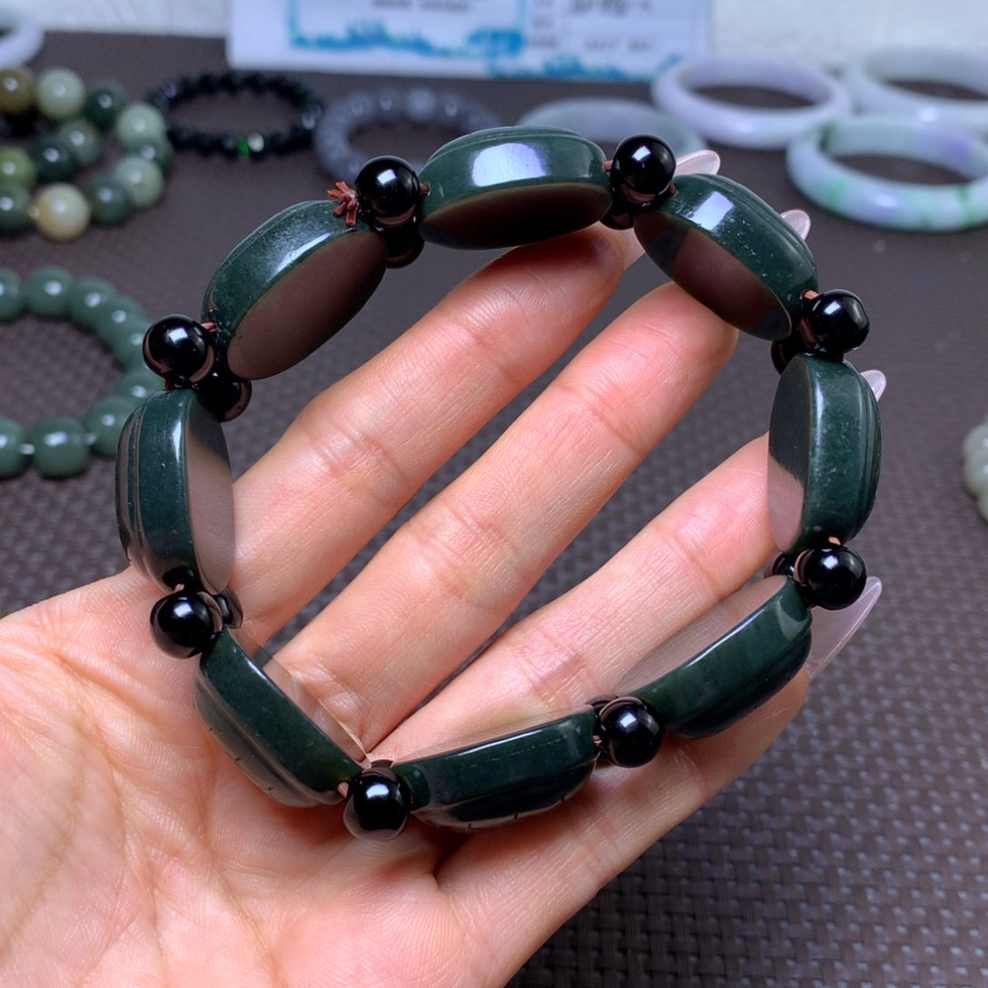 未镶嵌手串和田玉