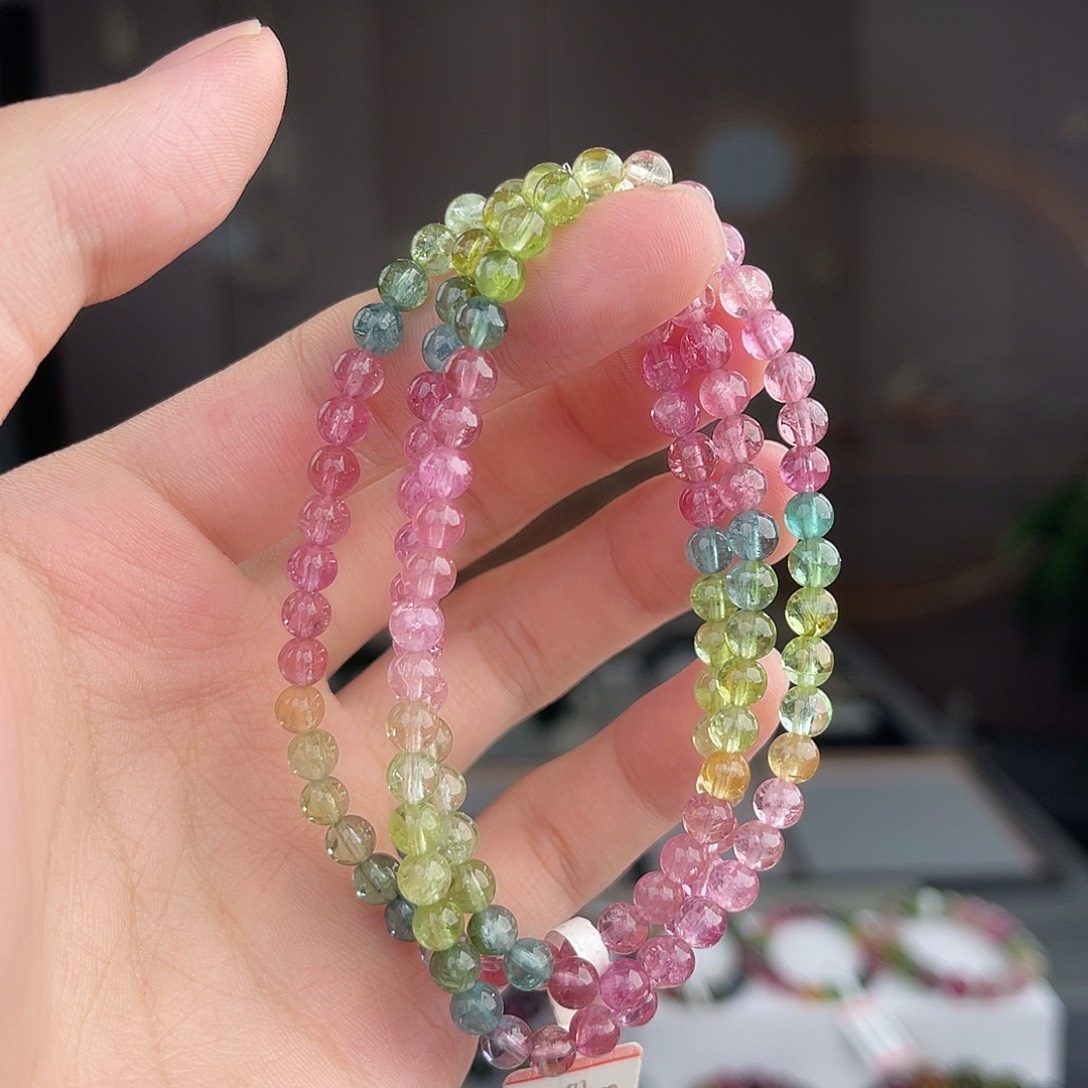 碧玺未镶嵌碧玺 4mm