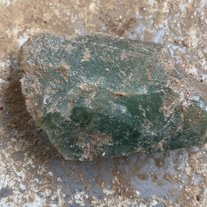 简***人蛇纹石玉未镶嵌天然岫玉多样性发一