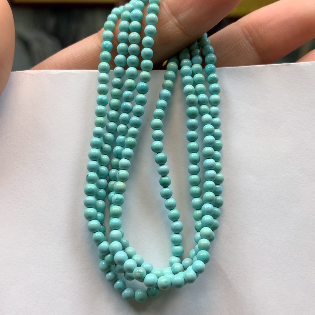 绿松石长链未镶嵌