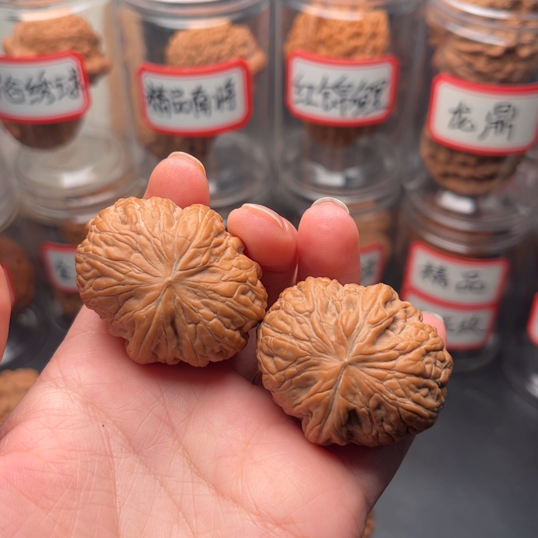 文玩核桃把件元宝桩铁锤妹妹