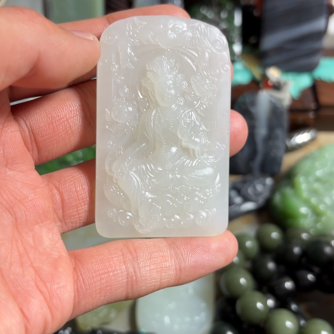 和田玉把件未镶嵌L*