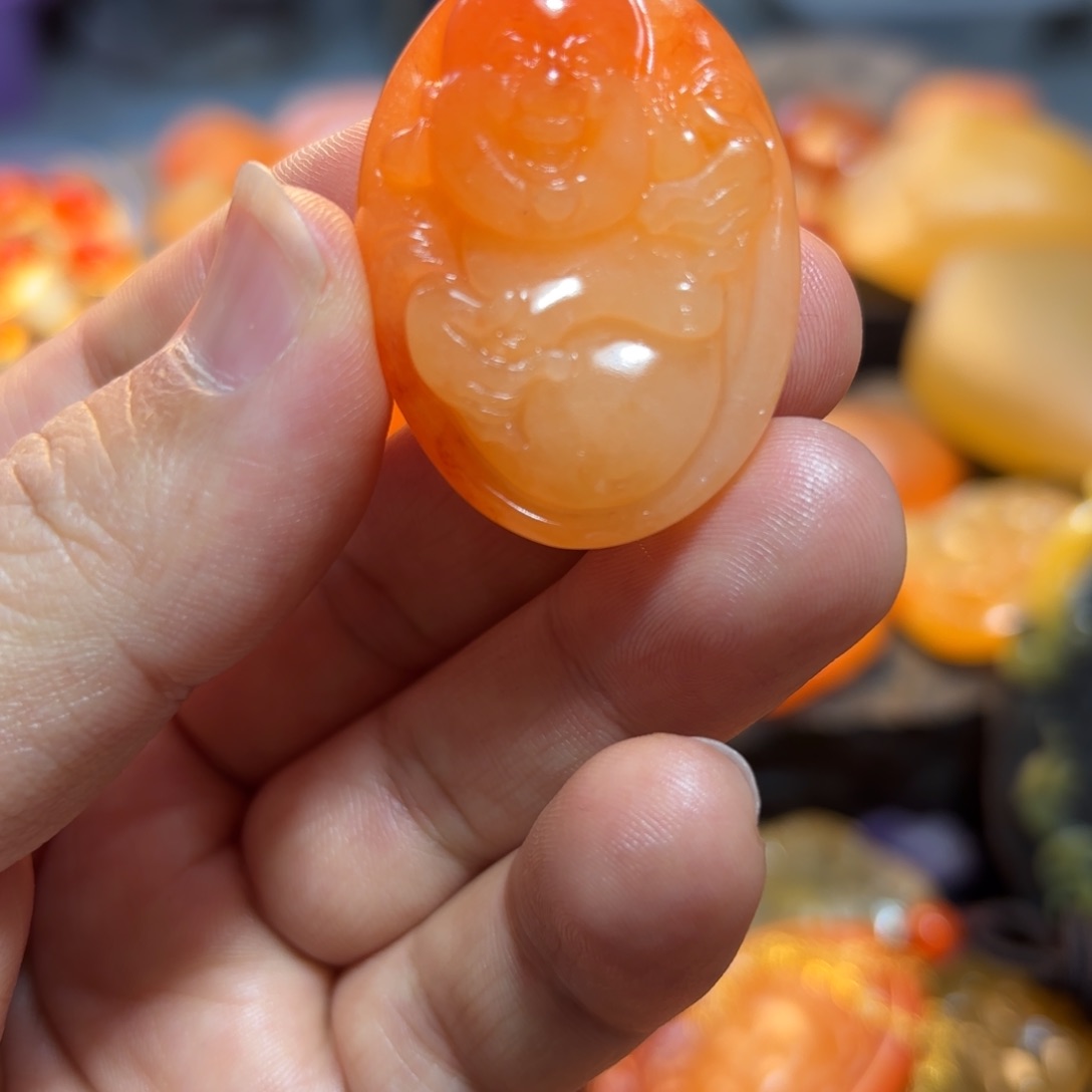 石英质玉挂件未镶嵌爱**忆