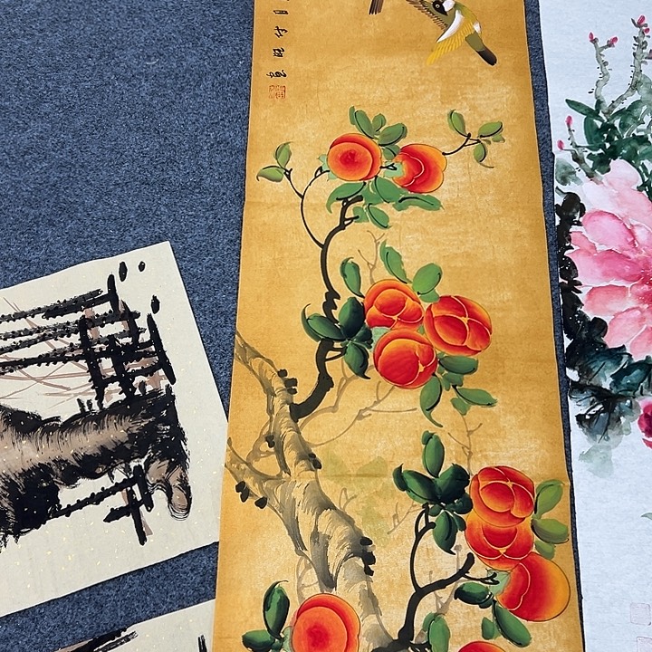 国画纯手绘作品图