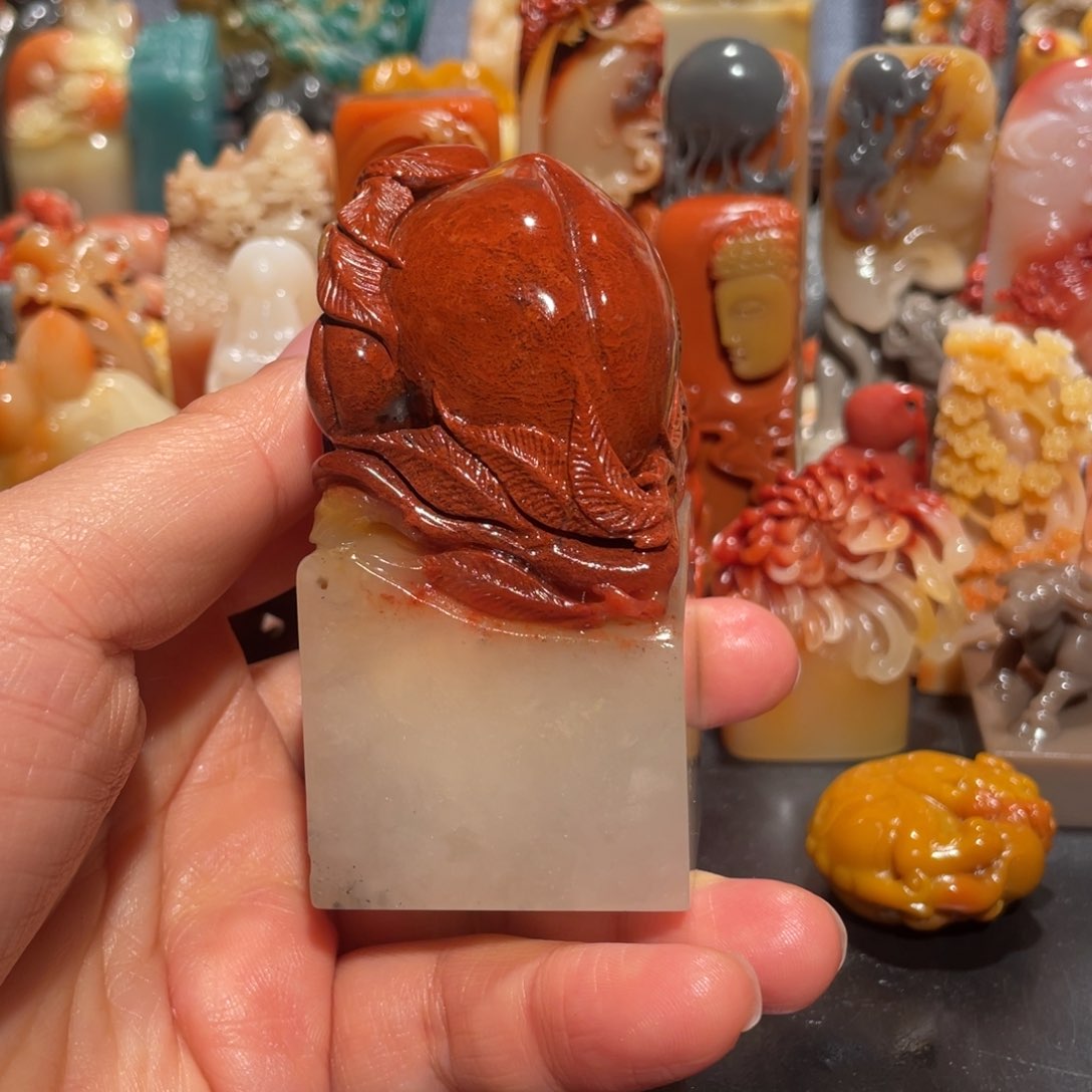 寿山石印石精美印