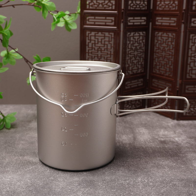 (瑕疵)纯钛冰花1.45L吊锅