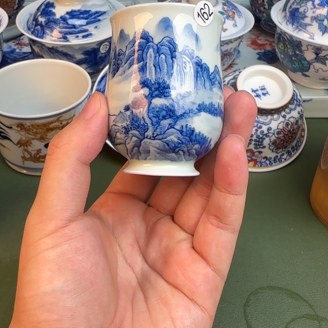 彦祖纯手工手绘茶具162