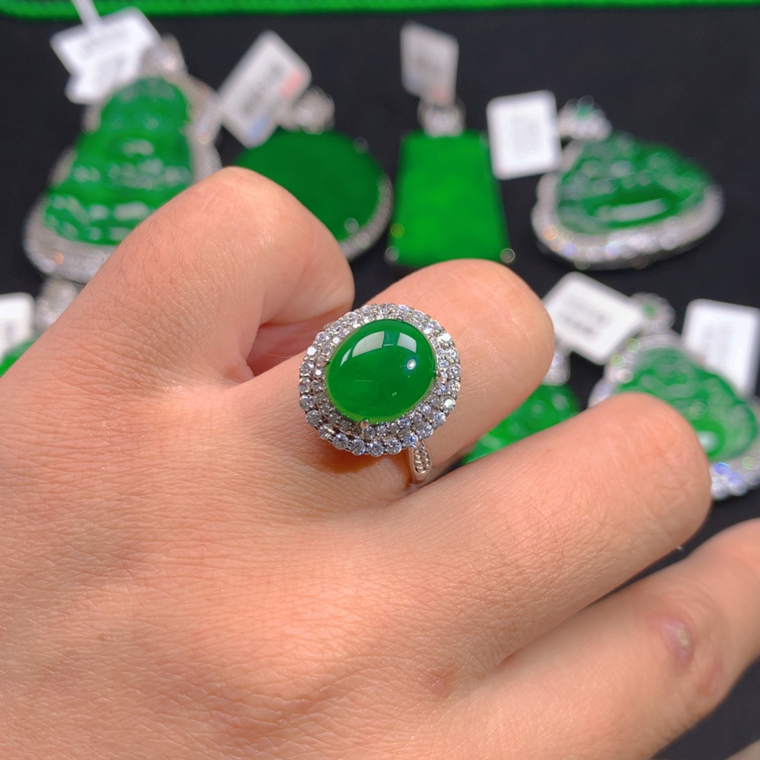 翡翠颈饰银S925镶嵌1111111111