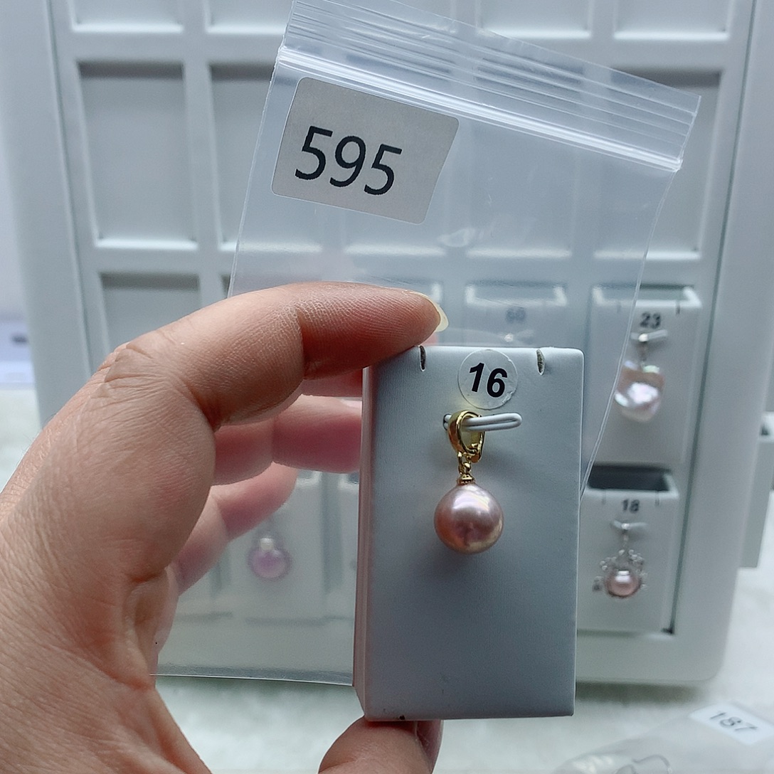 淡水珍珠吊坠(不含链)合金