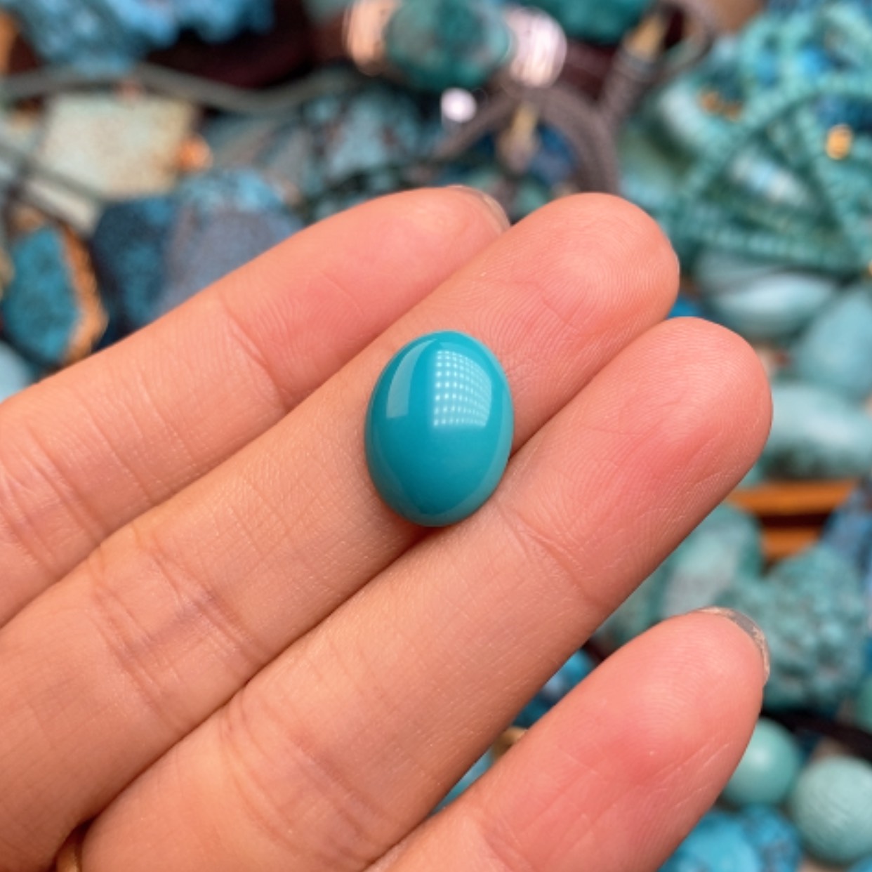 【闪购商品】绿松石珠宝半成品未镶嵌