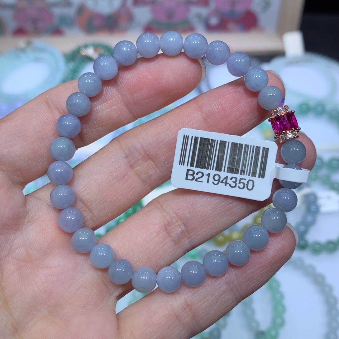 翡翠未镶嵌手链天然