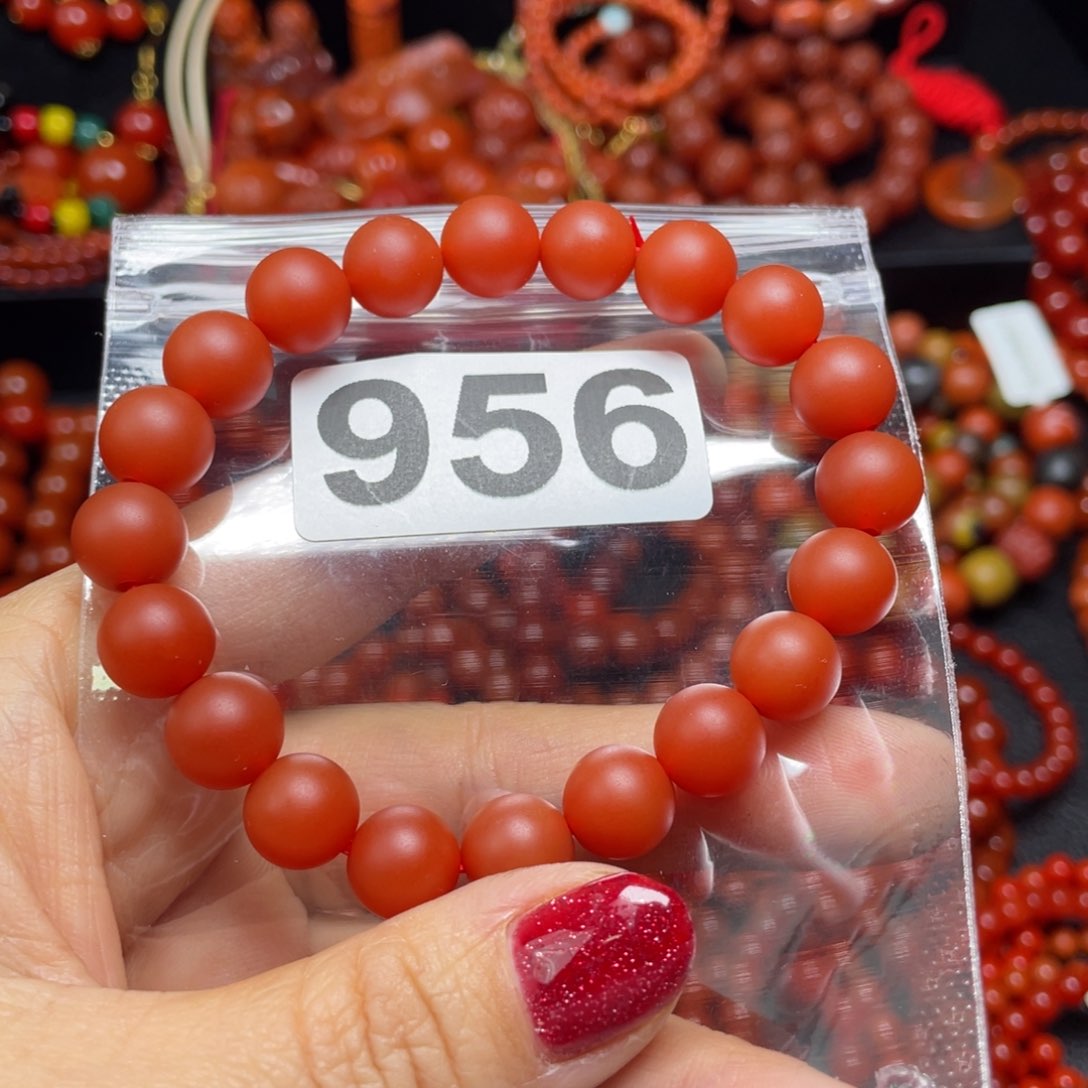 南红玛瑙手链未镶嵌隋*