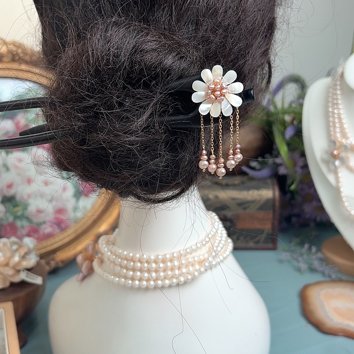 发饰未镶嵌淡水珍珠
